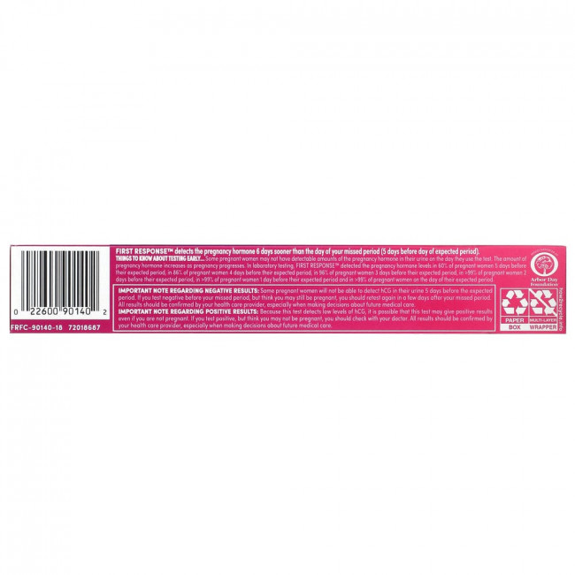 First Response, Digital Pregnancy Test, 2 Tests